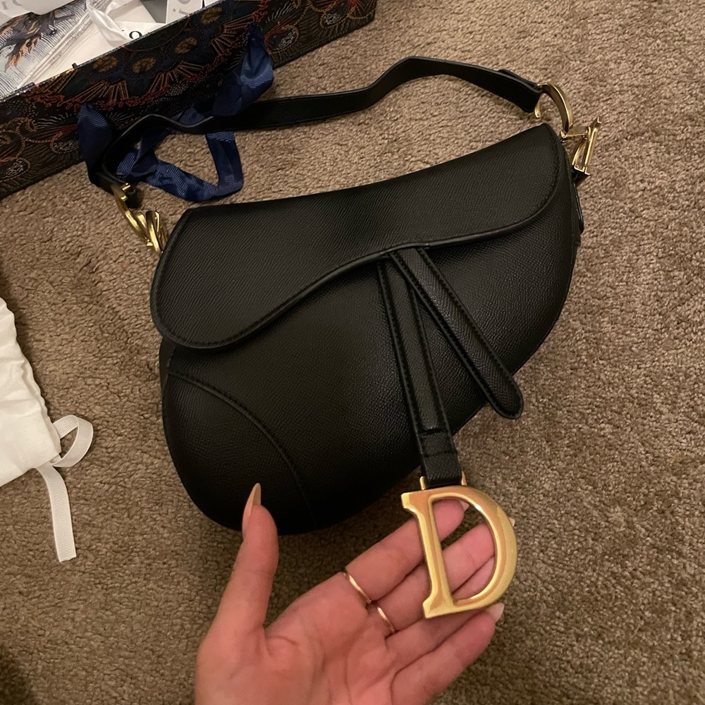 Dior saddle bag